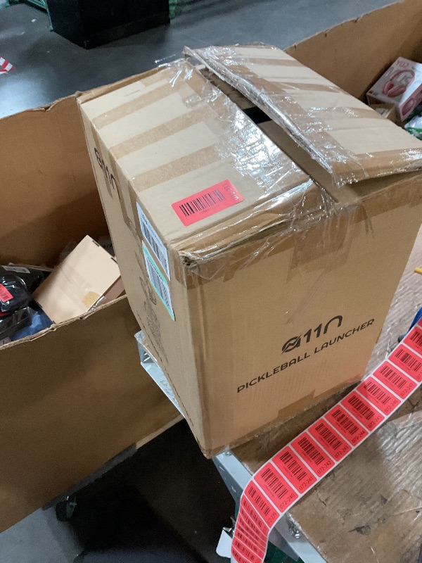 Photo 1 of ***(heavily used/ minor damage)***A11N SPORTS Pickleball Automatic Launcher – Adjustable Speed, Spin & Angles for Dinks, Chops, Volleys & Serves – Auto Swing for Forehand & Backhand Training – Indoor/Outdoor Use for All Skill Levels