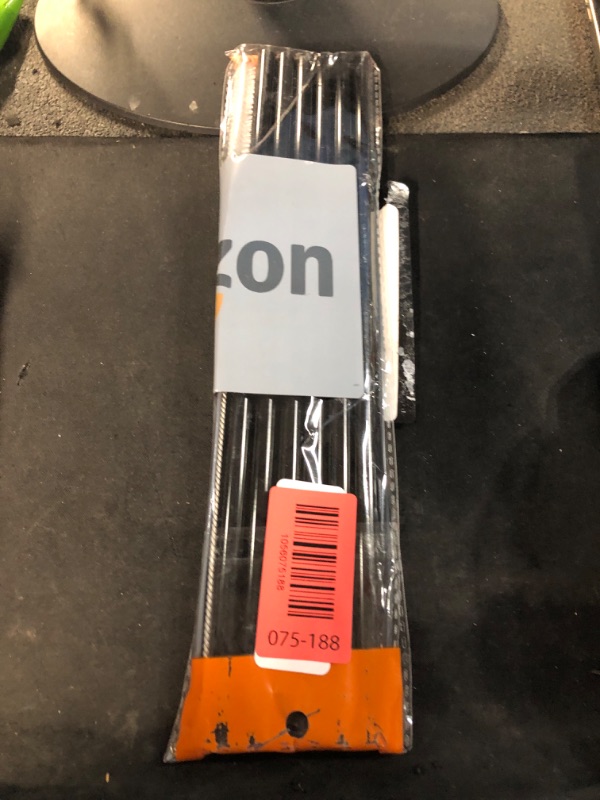 Photo 1 of [DISHWASHER SAFE] 6 Pack Black Replacement Straws for Stanley 40 oz 30 oz Cup Tumbler, 12 inch Long Reusable Plastic Straws with Brush for Stanley, Owala, Yeti Tumbler, BPA FREE