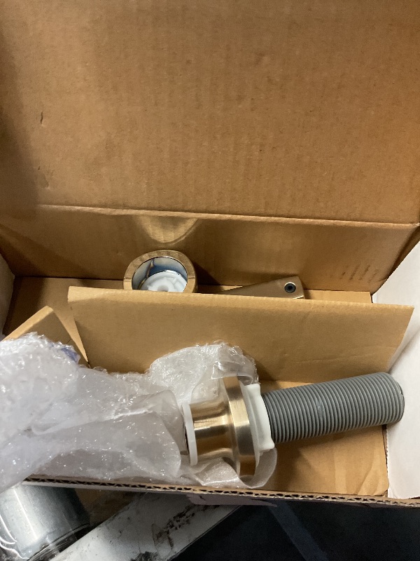 Photo 1 of ***(USED/ UNKNOWN IF MISSING PARTS/ UNABLE TO TEST ITEM)***DELTA FAUCET RP101629CZPR Stryke Soap Dispenser, Lumicoat Champagne Bronze