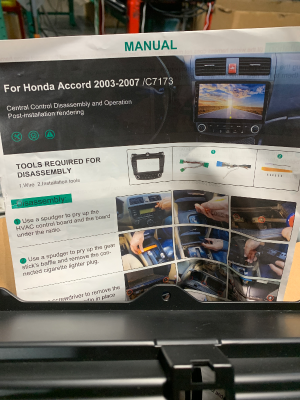 Photo 1 of (used)(see all images) 8 Core 4+64GB for Honda Accord 7th 2003-2007 Android 15 Car Stereo Wireless Carplay Android Auto