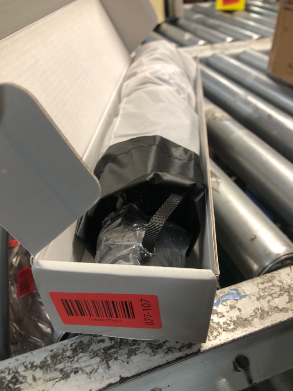 Photo 1 of [2025 Upgrade] Nmoiss Windshield Sun Shade Umbrella - [Vinyl Coating Heat Shield] Protect Car from Sun Rays & Heat Damage Keep Cool and Protect Interior, Spring Structure Edge Medium 56" L x 31" W