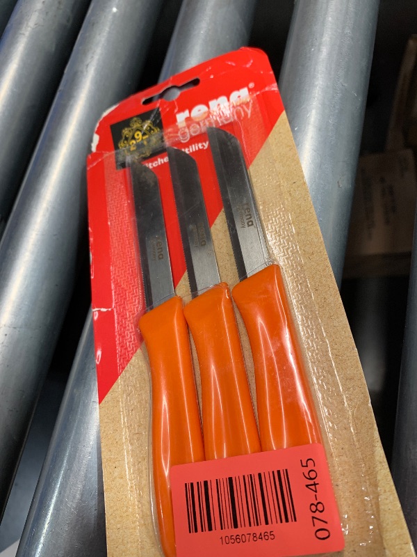 Photo 1 of (used) Rena Germany 3 Piece Set of Fruit/Vegetable Kitchen Knives