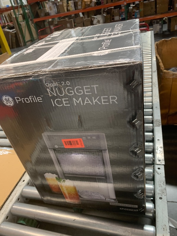 Photo 1 of ***FACTORY SEALED*** Profile Opal 2.0 | Countertop Nugget Ice Maker | Ice Machine with WiFi Connectivity | Smart Home Kitchen Essentials | Stainless Steel