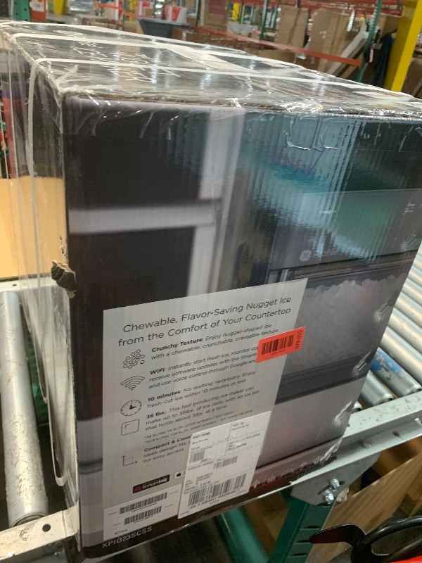 Photo 1 of ***FACTORY SEALED*** Profile Opal 2.0 | Countertop Nugget Ice Maker | Ice Machine with WiFi Connectivity | Smart Home Kitchen Essentials | Stainless Steel