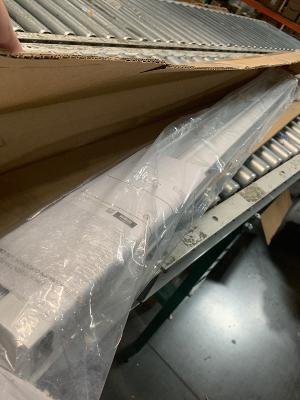 Photo 1 of ***STOCK PHOTO REFERENCE ONLY*** Lotus & Windoware Cordless, 2 Inch Faux Wood Blind, 48" Wide x 72" Long, Window Blinds, Blinds & Shades, Blinds for Indoor Windows, Embossed, Bright White