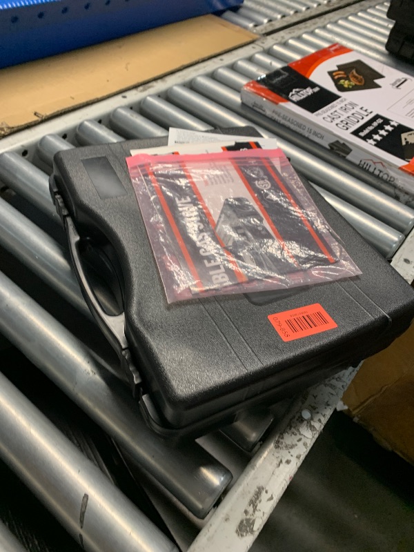 Photo 1 of (used) Hilltop Gear 8,000 BTU Portable Gas Stove with Carrying Case for Camping, Picnics, Hiking, Fishing, BBQ, CSA Listed BLACK