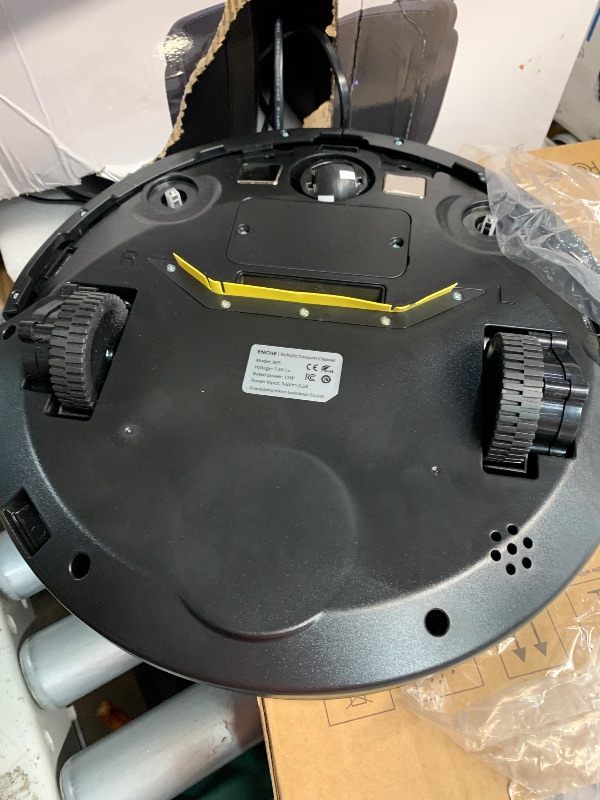 Photo 1 of (used) (see all images) ENCHE Robot Vacuum Cleaner, 2900Pa Powerful Sunction Robot Vacuum with Remote Control,Automatic Self-Charging