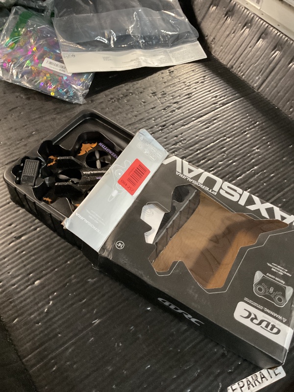 Photo 1 of **Parts Only**4DRC V32 Halloween Toys Foam Remote Control Airplanes RC Planes for Kids Adults 8-16, RC Airplane Fighter Jet with Light, Halloween Decorations Outdoor Airplane Toy Gifts for Kids Boys