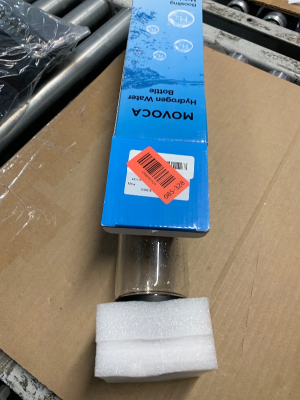 Photo 1 of (used) MOVOCA Hydrogen Water Bottle, 3Min 2200PPB Rapid Hydrogen Water Generator -SPE PEM Tech, 14OZ Portable Hydro Water Machine