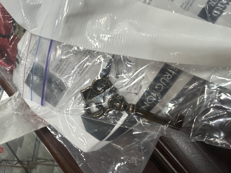 Photo 1 of *** LARGE CABINET AND SHELVES INCLUDED ON SIDE BOXES ****Howard Miller Kane Curio Cabinet - Showcase Wood Finish Lockable Door Adjustable Shelves & Levelers, Illuminated Interior Lightning Perfect for Living Room, Office Decor and Room Decor