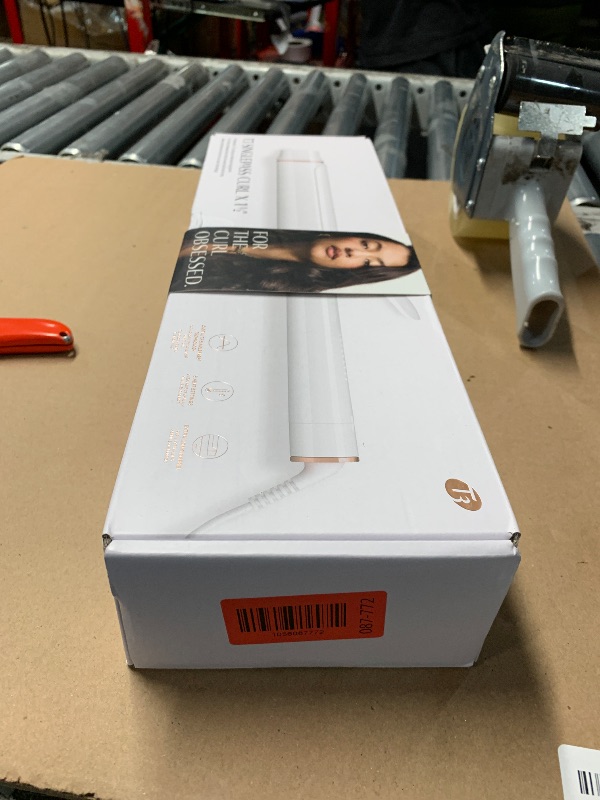 Photo 1 of ***FACTORY SEALED***T3 SinglePass Curl X Extra-Long Barrel Curling Iron with 9 Heat Settings and Ceramic Barrel for Fast Styling and Lasting Results on All Hair Types