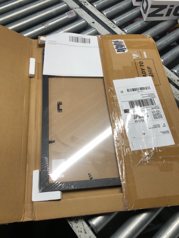 Photo 1 of ***FACTORY SEALED***MCS Studio Gallery 16x20 Poster Frame Black Woodgrain, Vertical & Horizontal Wall Hanging Large Picture Frame for Photos, Posters & Art Prints (1-Pack)