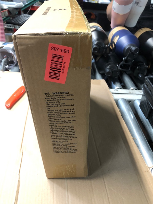 Photo 1 of ***FACTORY SEALED***Jasonwell Foldable Dog Pool Collapsible Hard Plastic Swimming Pool Portable Kiddie & Pet Pool Doggie Wading Bath Tub for Puppy Small Medium Large Dogs Cats and Kids 63"