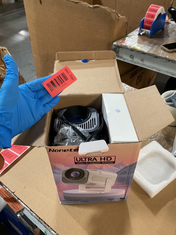 Photo 1 of ?Built-in Apps?Projector 1080P Full HD, 4K Projector with 270° Rotation,Portable Projector WiFi 6 & Bluetooth 5.2 Support,Featuring Auto Keystone Correction,HDMI/USB Connectivity Projector Black