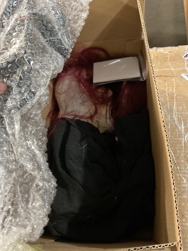 Photo 1 of [  Body & Creepy Sound ] Halloween Animatronics Zombie Groundbreaker with Sound Activated & Glowing Eye, 2.6 Ft Zombie Props Scary Halloween Outdoor Decorations for Haunted House Yard Party Decor