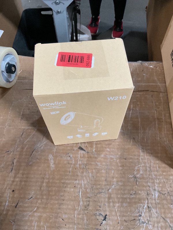 Photo 1 of [Built-in Apps & 2025 Upgraded] Mini Projector with WiFi 6 and Bluetooth 5.4 Support 4K 1080P Auto Keystone 180° Rotatable Projector Portable Compatibile with HDMI/TV Stick/Memory Stick/Laptop, White