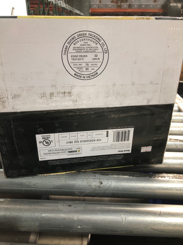 Photo 1 of ***FACTORY SEALED***Shark POWERDETECT Upright Vacuum Cleaner with HEPA Filter, Heavy Duty Vacuum with Powerful Suction for Pet Hair Pickup, DuoClean Technology, Powered Lift-Away, Ideal for Carpets & Hardfloors, AZ4002