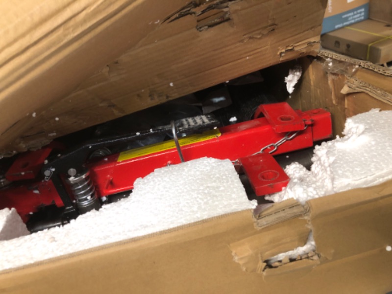 Photo 1 of ************INCLUDES ONLY 2 OF THEM, MINOR DAMAGE*******************
GarveeTech 4 Pcs Car Wheel Dolly with Hydraulic Tire Jack, 1500 LBS Capacity Trailer Dolly for Vehicle Positioning for Truck RV Trailer, Red