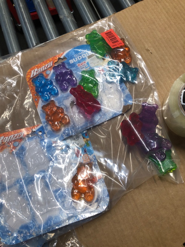 Photo 1 of (2 PACK)***STOCK PHOTO FOR REFERENCE ONLY***Fun Express 1 1/2" x 2 1/2" Gummy Buddies Candy Bear Water Dive Toys - 6 Pieces