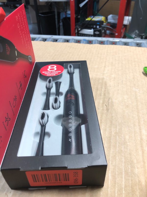 Photo 1 of
RBX Sonic Rechargeable Toothbrush with 8 Replacement Heads