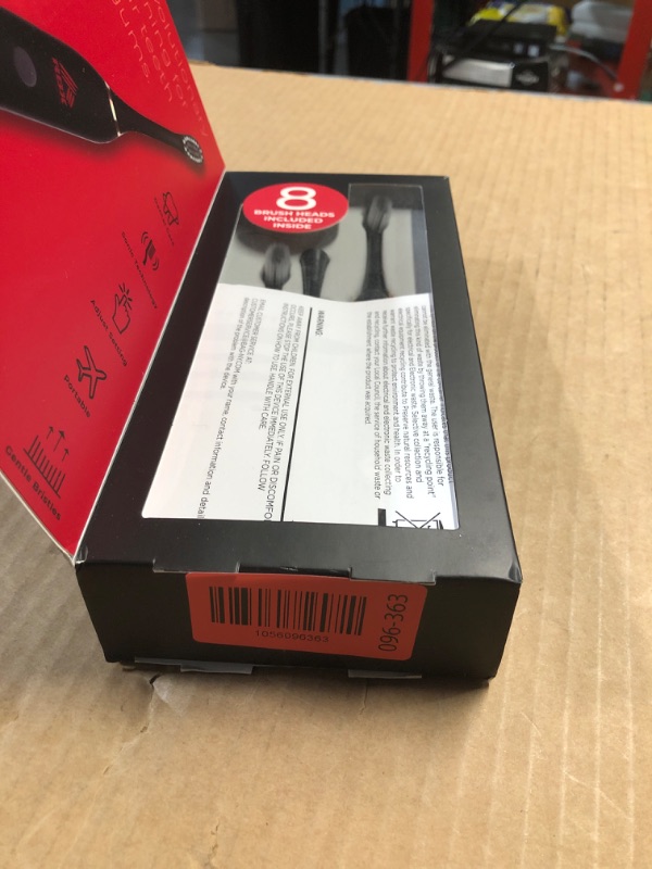 Photo 1 of
RBX Sonic Rechargeable Toothbrush with 8 Replacement Heads