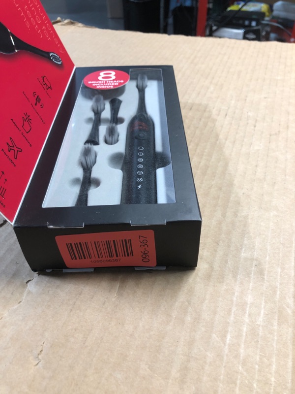 Photo 1 of
RBX Sonic Rechargeable Toothbrush with 8 Replacement Heads