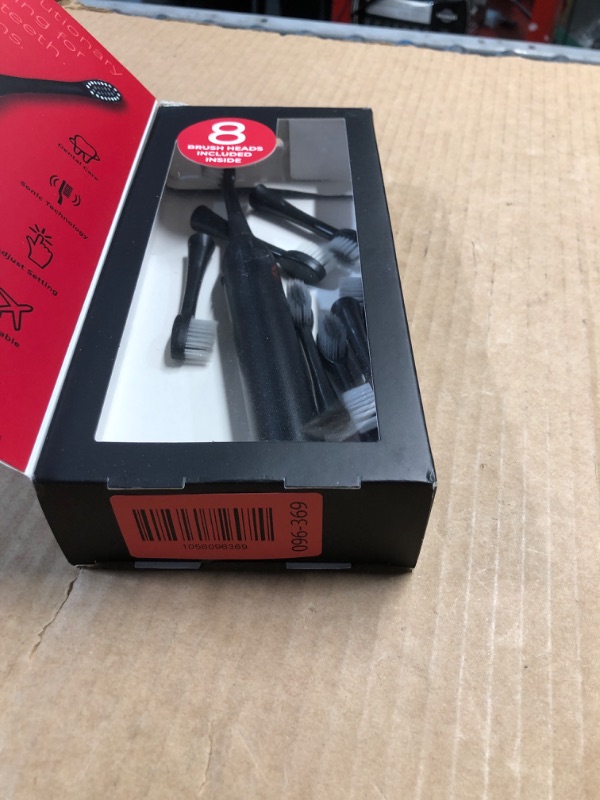 Photo 1 of
RBX Sonic Rechargeable Toothbrush with 8 Replacement Heads