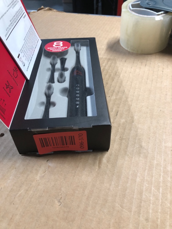 Photo 1 of
RBX Sonic Rechargeable Toothbrush with 8 Replacement Heads