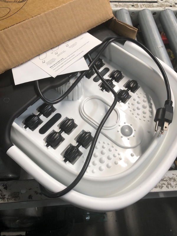 Photo 1 of (used)(see images) Medical king Foot Spa with Heat and Massage and Jets Includes A Remote Control