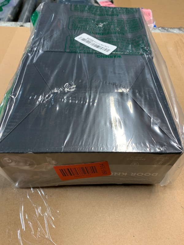 Photo 1 of (incomplete item) 2 Set All Keyed Same Entry Door Knobs and Single Cylinder Deadbolt Combo Set for Entrance and Front Door