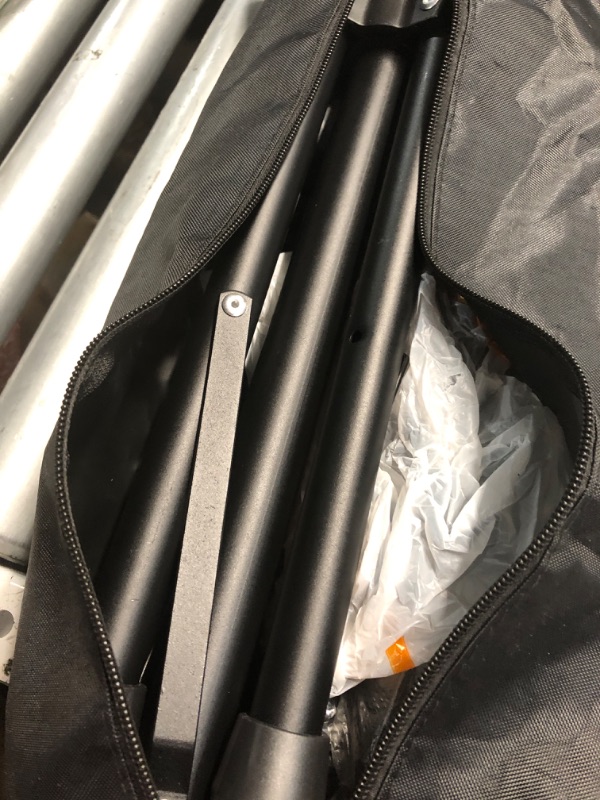 Photo 1 of (incomplete)(missing pieces) InnoGear Microphone Stand, 2 Pack Tripod Boom Arm Floor Mic Stand Height Adjustable with Carrying Bag