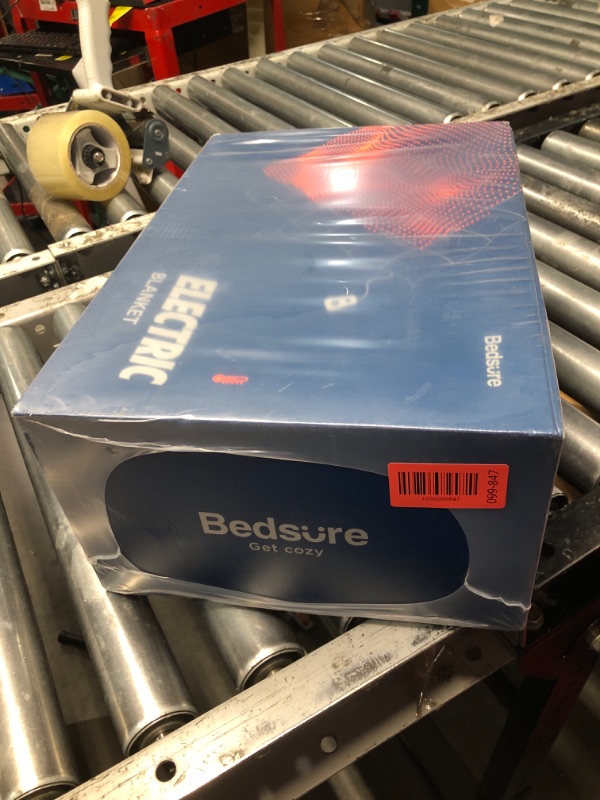 Photo 1 of ***FACTORY SEALED***Bedsure Electric Blanket Twin - Soft Ribbed Flannel Heated Blanket, Heating Blanket with 10 Time Settings, 6 Heat Settings, and 8 hrs Timer Auto Shut Off (62x84 inches, Grey)