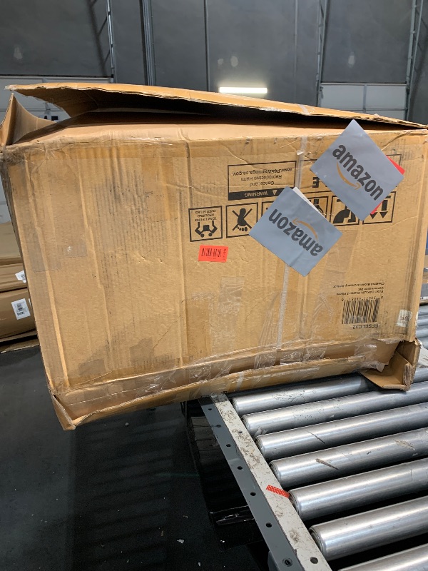 Photo 1 of ******************MISSING ALL SCREWS AND A CUSHION****************
EAST OAK 3-Piece Patio Furniture Set | Armchairs & Coffee Table | Outdoor Furniture with Cushions | Deep Seating Modern Conversation Set | Garden, Porch, Balcony & Backyard | Chestnut & Ap