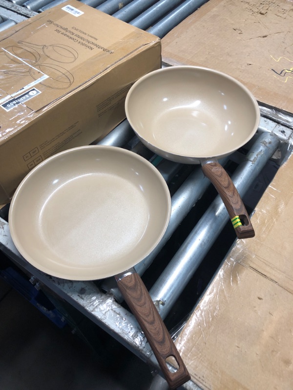 Photo 1 of ***MISSING ONE***
Made In Cookware - 3-Piece (Includes 8",10",12") Stainless Frying Pan Set - 5 Ply Stainless Clad - Professional Cookware - Crafted in USA - Induction Compatible