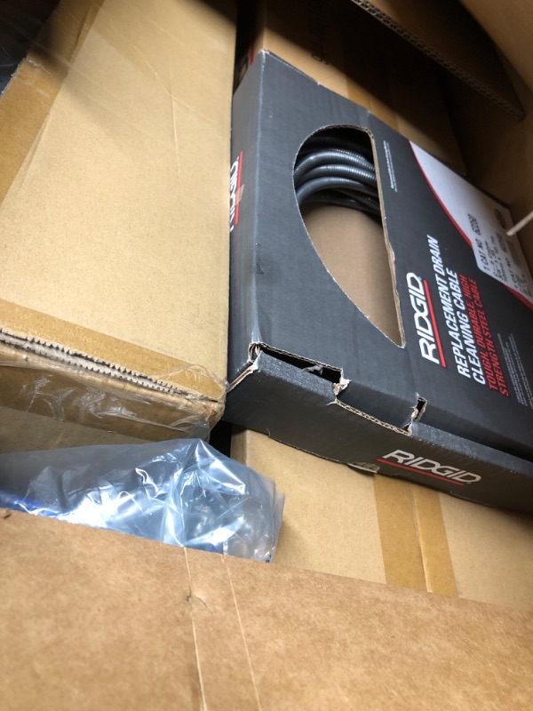 Photo 1 of *NEW!* RIDGID 78058 K-46 SinkSnake Cordless Drain Snake Deluxe Kit with 5/16" x 25' Cable, 3/8" x 35' Cable, T-250 Tool Set, Carrying Case, 18V 2.5Ah Battery, and Charger
