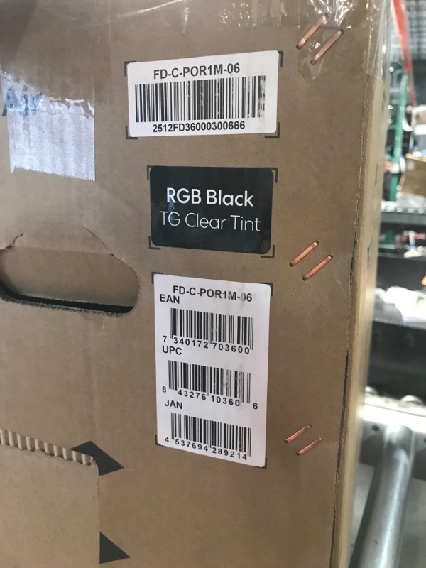 Photo 1 of (missing pieces) Fractal Design Pop Mini Air RGB Black Tempered Glass Clear Tint