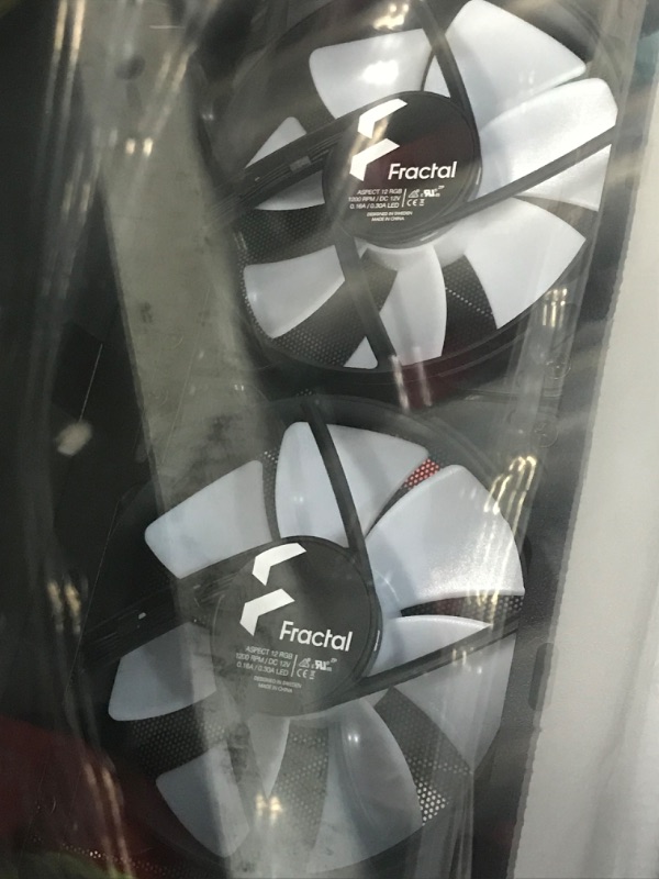 Photo 1 of (missing pieces) Fractal Design Pop Mini Air RGB Black Tempered Glass Clear Tint