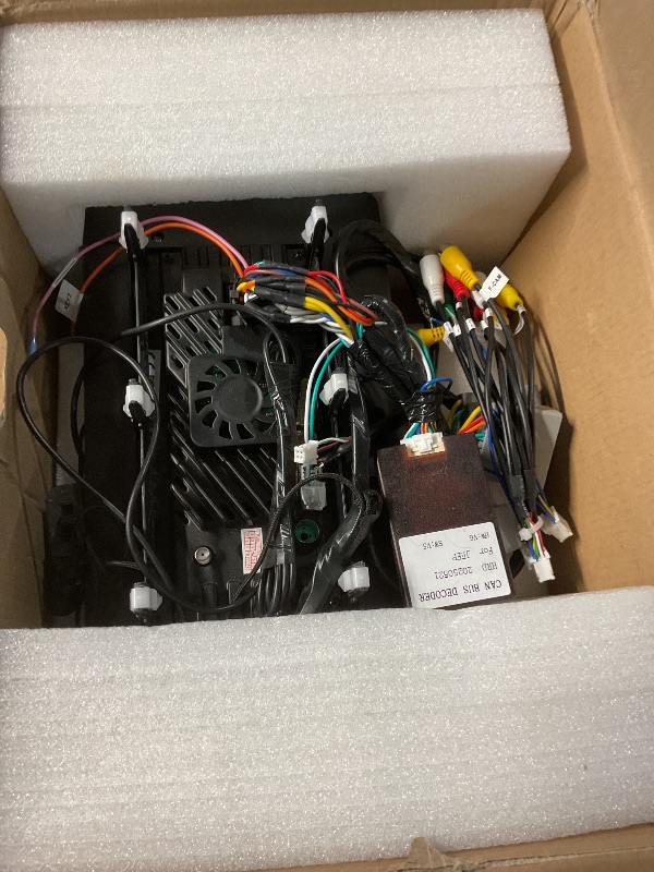 Photo 1 of 10.1 Inch Android 13 GPS Car Stereo Upgrade 4GB+64GB for Jeep Wrangler JK 2007-2018 Dodge Ram 1500 2500 2009 2010 2011 2012 Grand Cherokee with Wireless CarPlay Android Auto Bluetooth 5GWiFi SWC FM