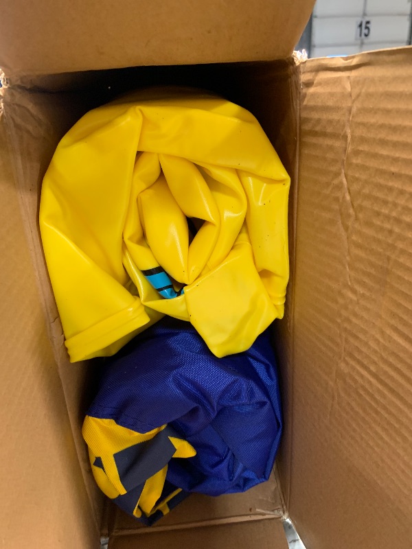 Photo 1 of **STOCK PHOTO FOR REFERENCE ONLY**Airhead Mach 2, 1-2 Rider Towable Tube for Boating, 69"L x 69"W, Blue