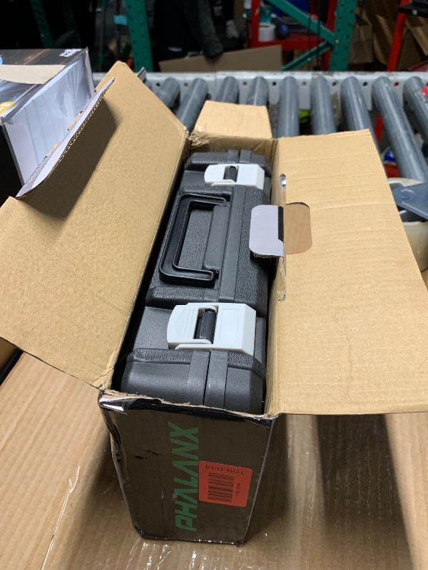 Photo 1 of (used)(missing pieces) PHALANX 180W Rotary Tool Kit, 1.5-Amp 6 Variable Speed with Flex Shaft, 8000-35000RPM Rotary Multi-Tool& 213pcs Accessories Kit