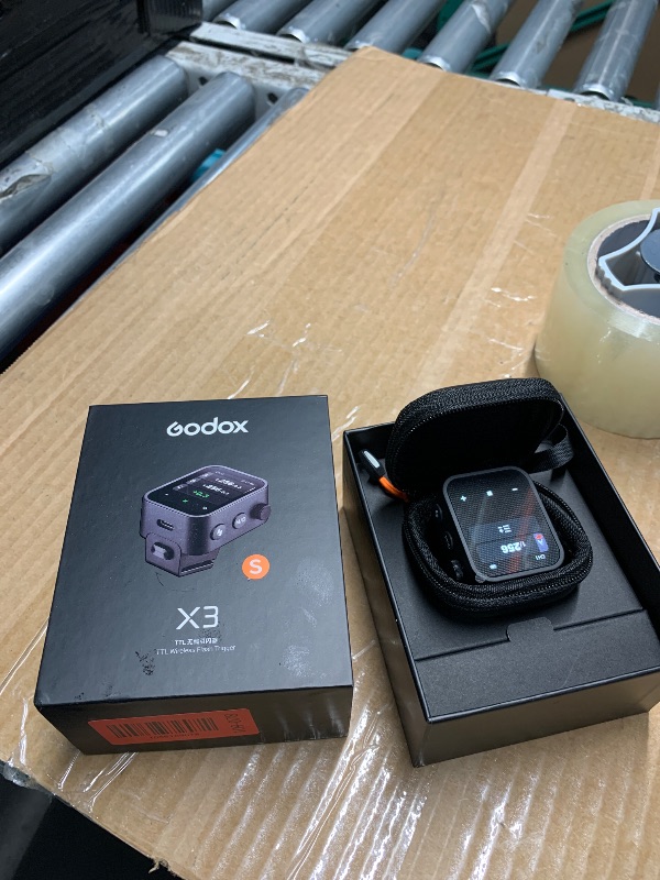 Photo 1 of Godox X3S X3-S TTL Wireless Flash Trigger for Sony Camera, 2.4G Wireless Touchscreen Flash Transmitter, Support TTL Auto/Manual/Multi Flash, Built-in Lithium Battery, High-Definit OLED Screen