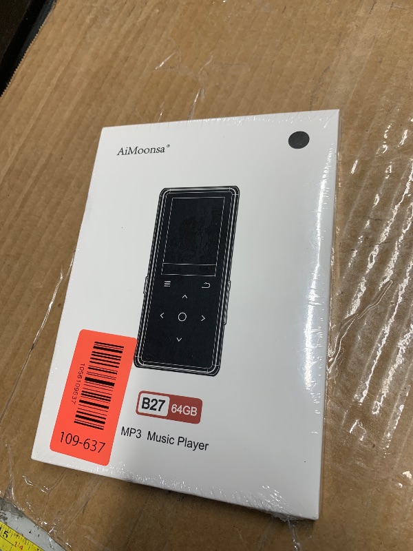 Photo 1 of ***FACTORY SEALES***64GB MP3 Player with Bluetooth 5.2, AiMoonsa Music Player with Built-in HD Speaker, FM Radio, Voice Recorder, HiFi Sound, E-Book, Earphones Included
