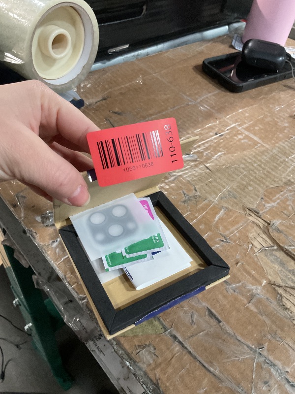 Photo 1 of (2 Pack) Camera Lens Protector for iPhone 15 Pro/iPhone 15 Pro Max,[Drop Protection ] AR Tempered Glass Camera Cover Screen Metal Ring Case Friendly Scratch Resistant Easy to Install (Color - Blue)