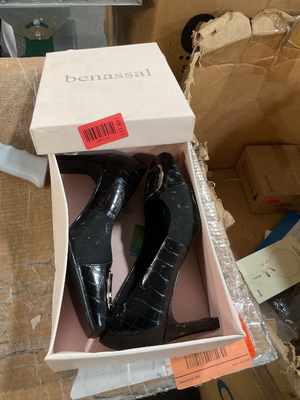 Photo 1 of * shoes are very dirty *
benassal Women Dress Pumps Orthotic Heels Orthopedic Bunion Shoes (8,Black)