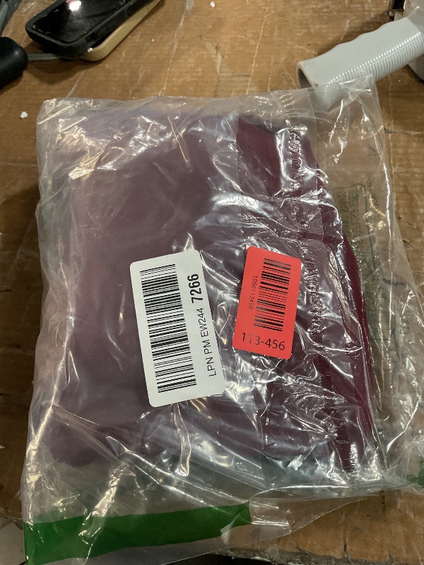 Photo 1 of ***(SEE NOTES BEFORE BIDDING)***Miusol Women's Classy V-Neck Floral lace 3/4 Sleeve Cocktail Party Dress (Large, Burgundy)