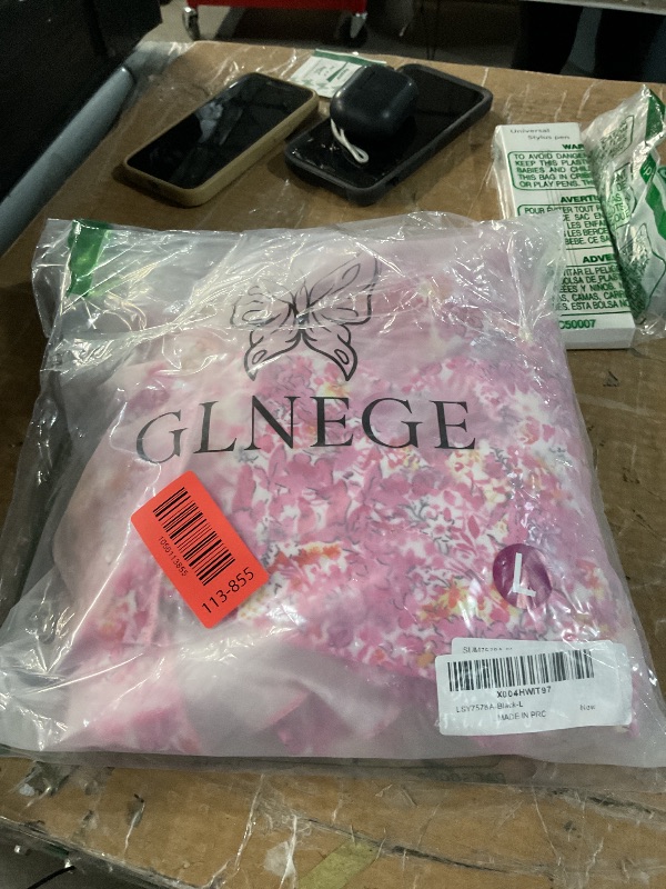 Photo 1 of *SMALL SIZE WOMEN SIZE* Floerns Women's Summer Boho Strapless Tube Floral Dress Tie Knot Shirred Bust Layered Ruffle Hem Smocked Vacation Dresses Pink Multi