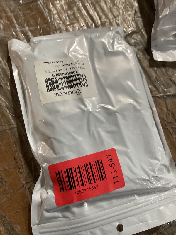 Photo 1 of ?2-Pack 10FT 18AWG? VOLTKARE 12V DC Power Extension Cable, 5.5x2.1mm Male to Female Plugs, 9V Power Adapter Cable for Tapo WiFi IP Camera: C200 C310 C100 C210 C225 C320WS C520WS TC60 TC70