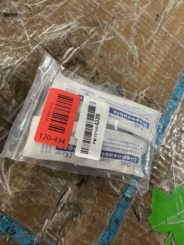 Photo 1 of 10ml Syringe for Liquid, Oral, Scientific Labs, Measurement, Dispensing, with Cap- 3 Pack