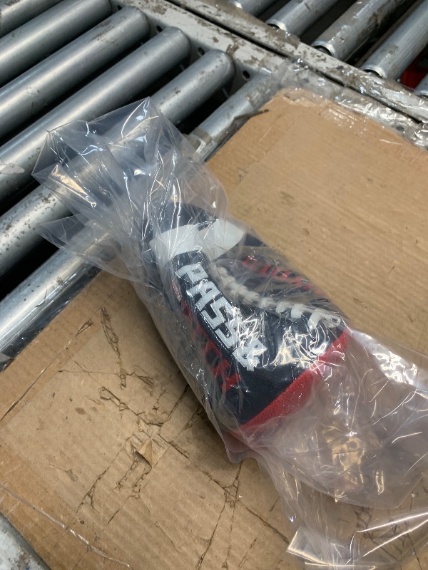 Photo 1 of ***DAMAGED - SEE NOTES/PICTURES*** PassCatch Training Football Kids Youth Official Size for Ages 7-13 Fatherless Bounce Back Ball (Black with White Circles, Kids&Youth Size 6 Football Ages 7-13)