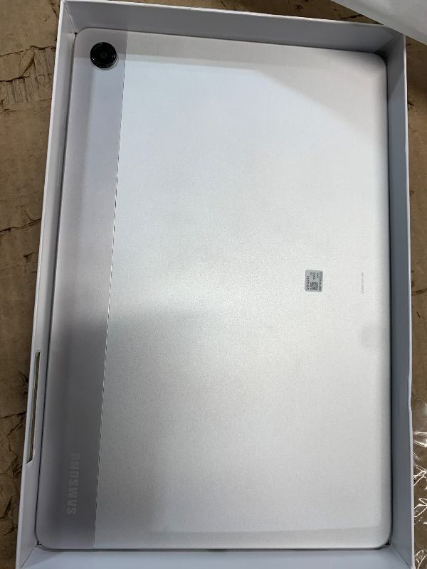 View 5 of ***LOCKED, FOR PARTS ONLY***Samsung Galaxy Tab A9+ Plus 11” 128GB Android Tablet, Big Screen, Quad Speakers, Upgraded Chipset, Multi Window Display, Slim, Light, Durable, Kids Friendly Design, US Version, 2024, Silver